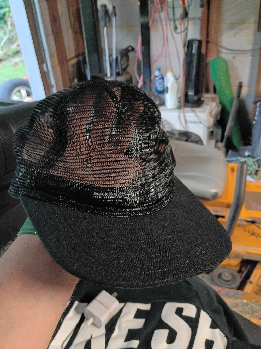 Nike SB Black all Mesh Trucker Cap -